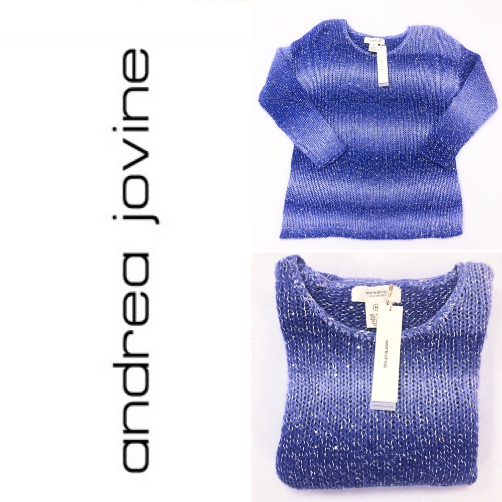 Workshop Andrea Jovine Women’s Sweater M NWT.